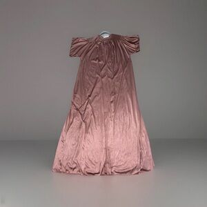 John Kloss For Cira Vintage Nylon Nightgown Oversized Small Large Union Made USA